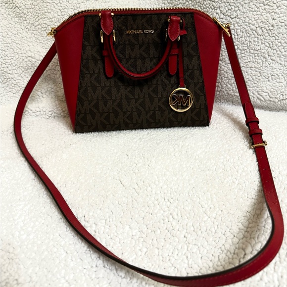 Michael Kors Ciara Medium Messenger Top Zip - Picture 1 of 11